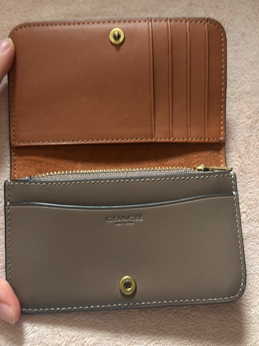 Coach Colorblock Essential Slim Card Case - Picture 2 of 4